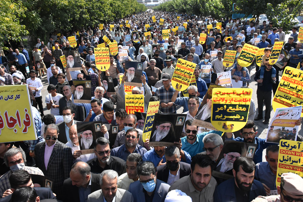 راهپیمایی مردم بجنورد در محکومیت اغتشاشات |2859513